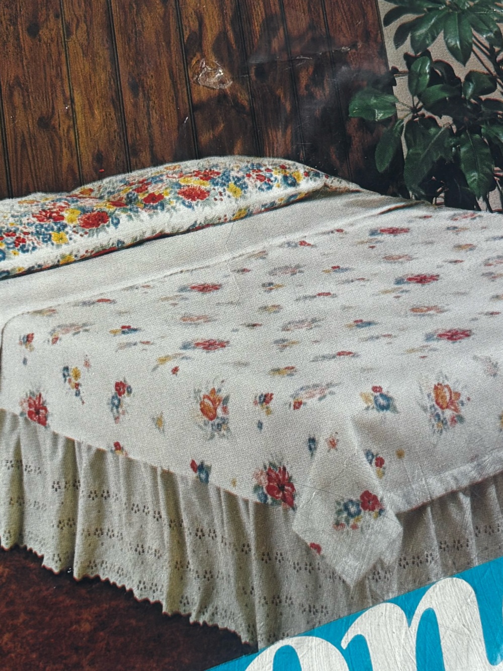 Vintage Esmond 70s Floral Blanket - Picture 5 of 5